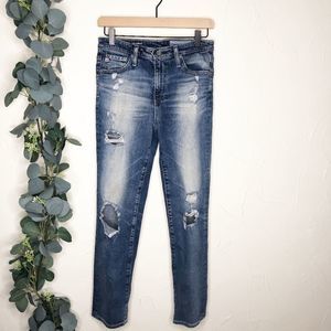 Ag | The Isabelle High Rise Straight Crop Size 27R